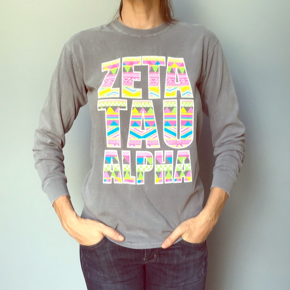 Sorority T- Overdyed soft cotton